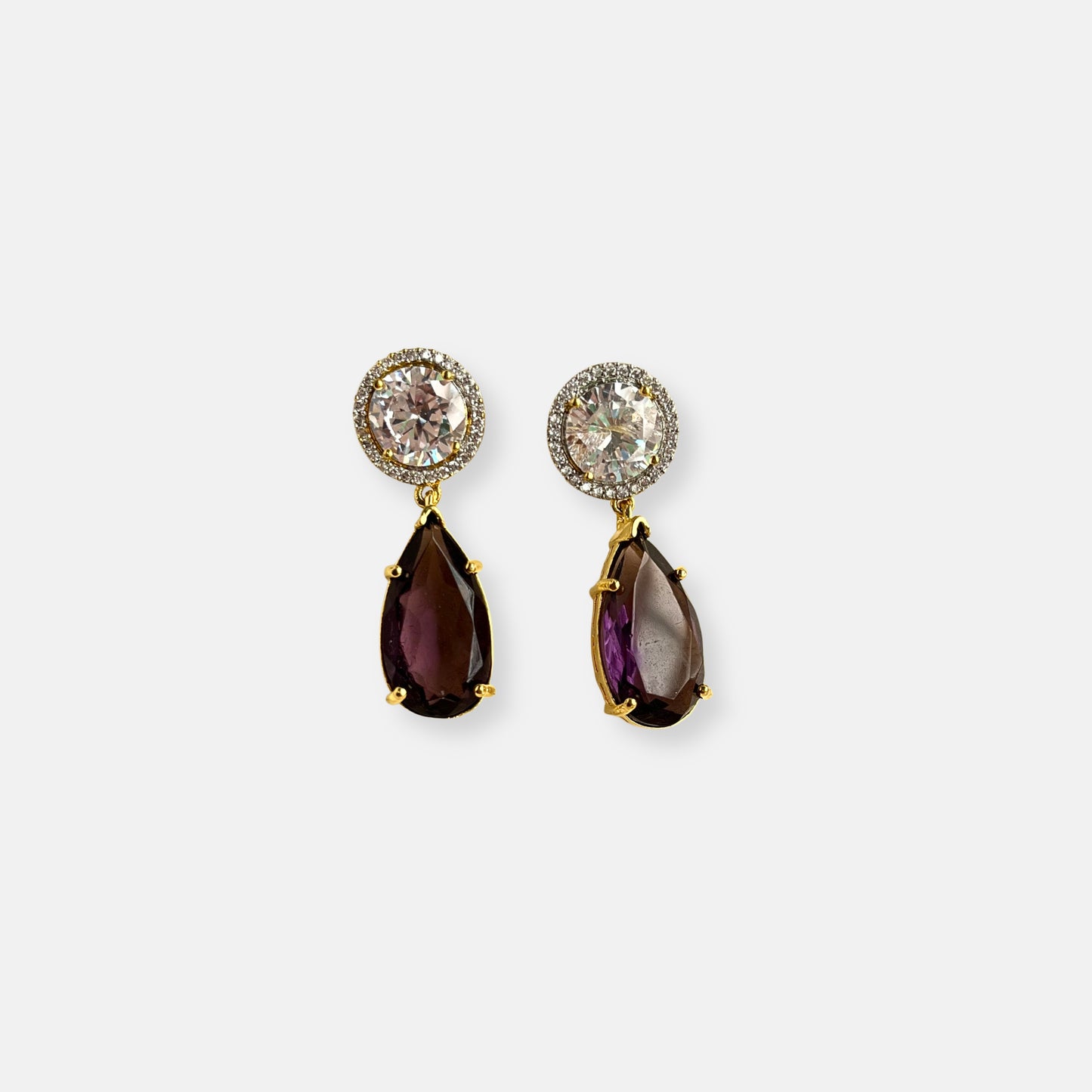 Cubic Zirconia Earrings-10032