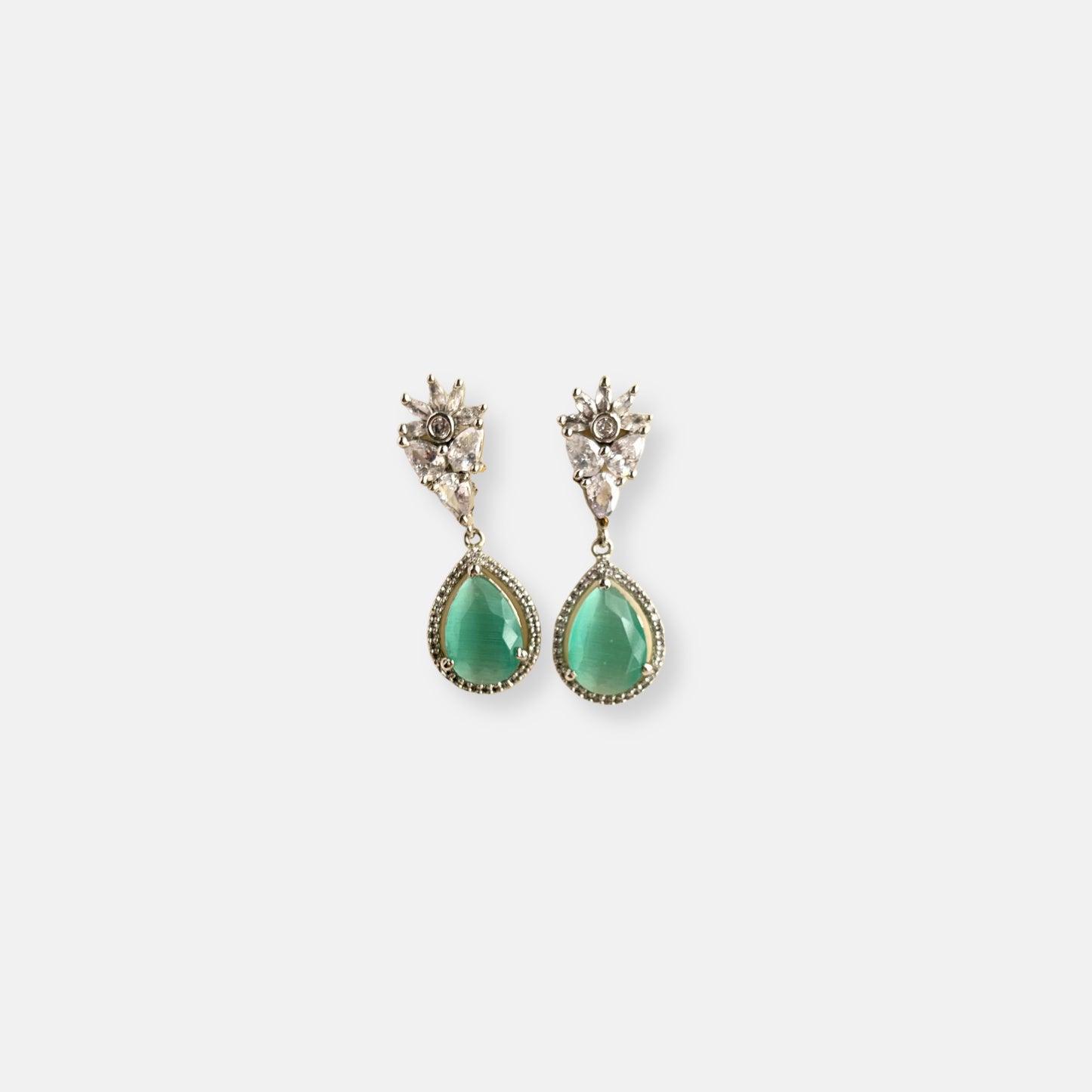 Cubic Zirconia Earrings-10028