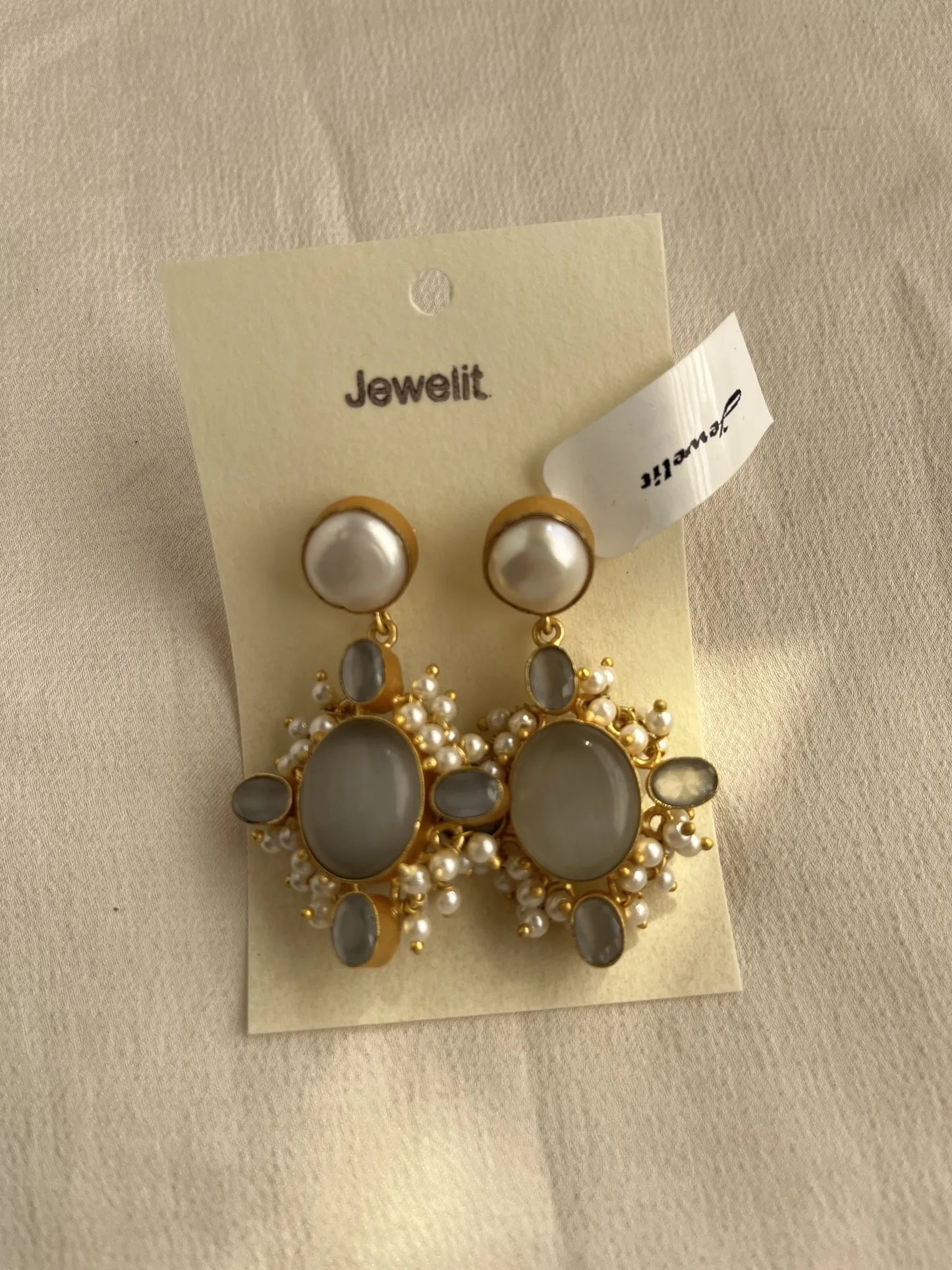 Gold Spirited 18K Plated Contemporary Earrings 10073