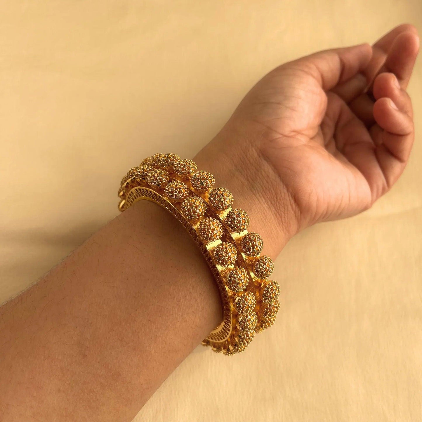 Cubic Zirconia Bangles 10029