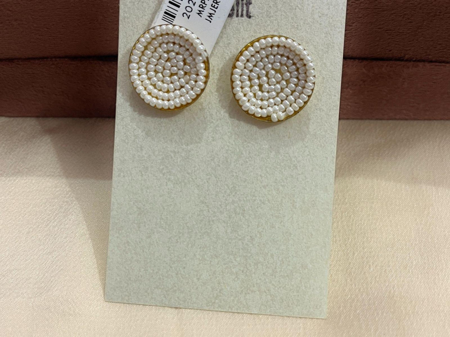 Gold Spirited 18K Plated Contemporary Earrings 10031