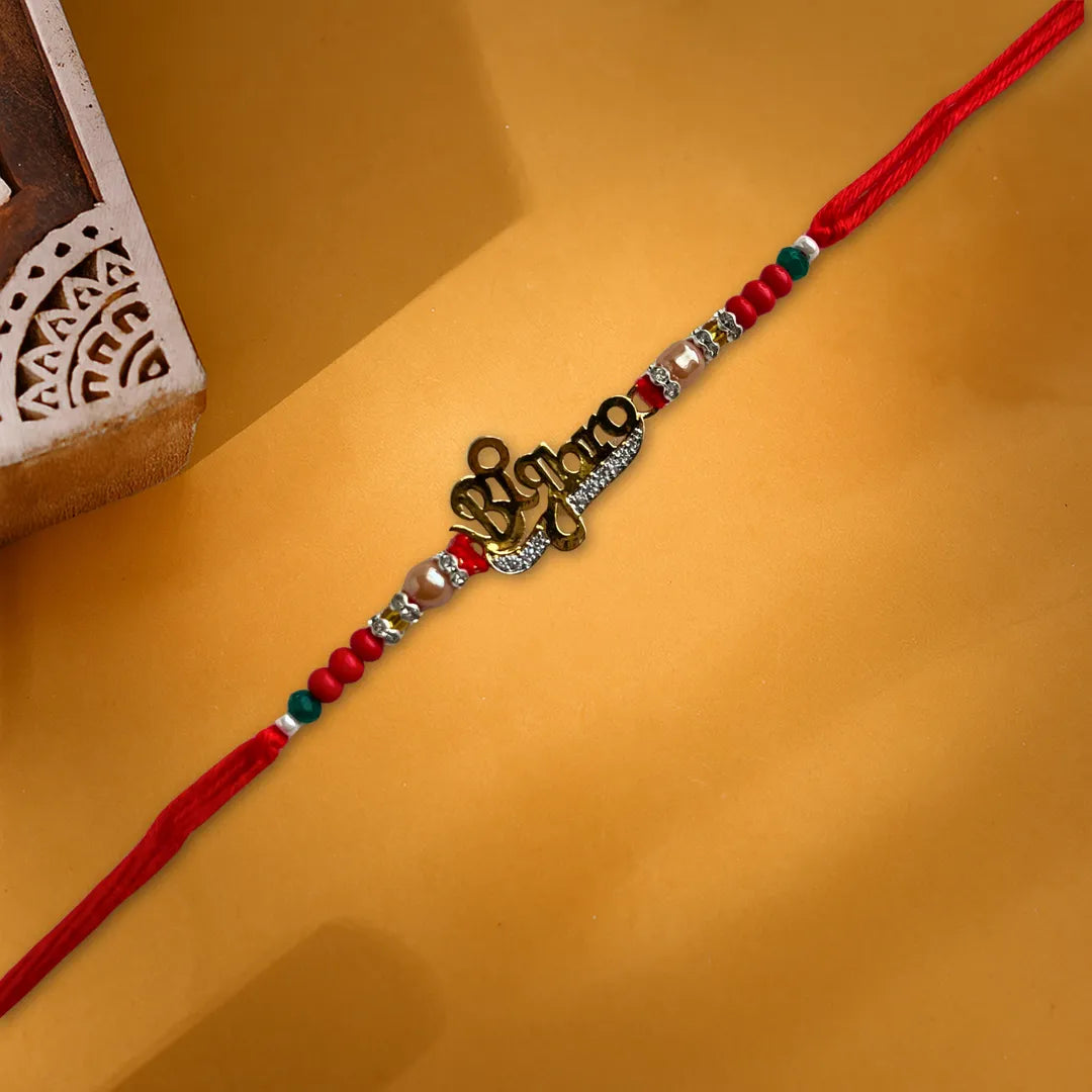 Big Bro American Diamond Rakhi