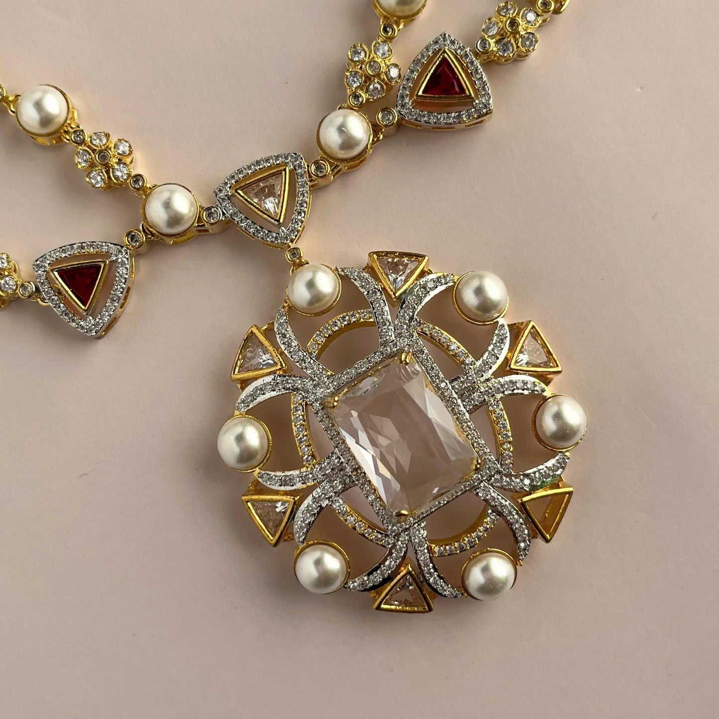 Kundan Necklace Set 1049 - Jewelit