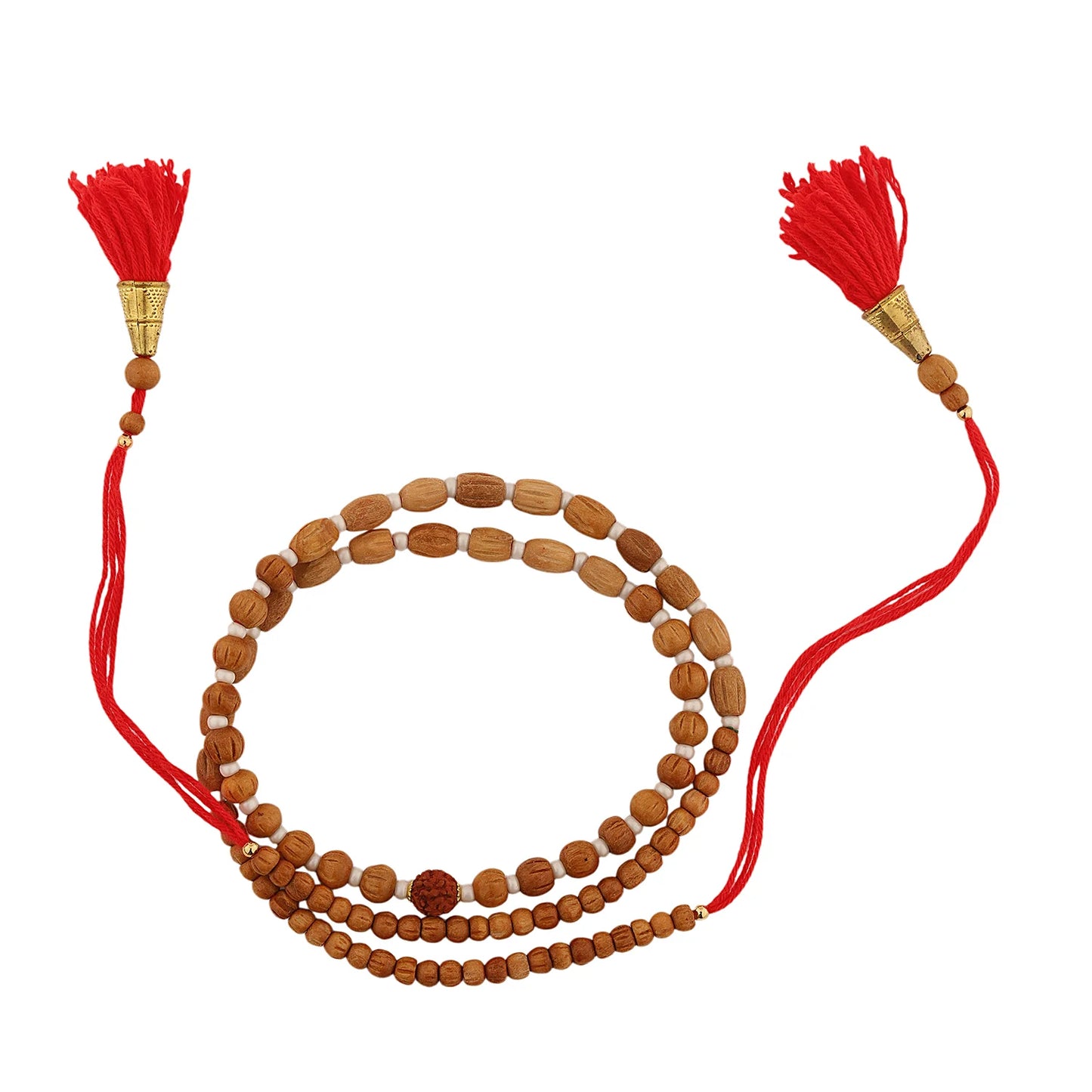 Elegant Kaudi Charm Bracelet Rakhi For Brother