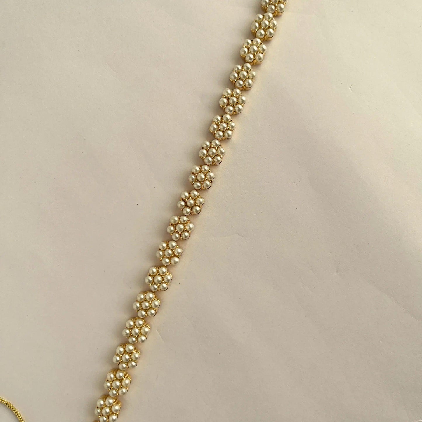 Moti Gold Plated Necklace Set 10005 - Jewelit