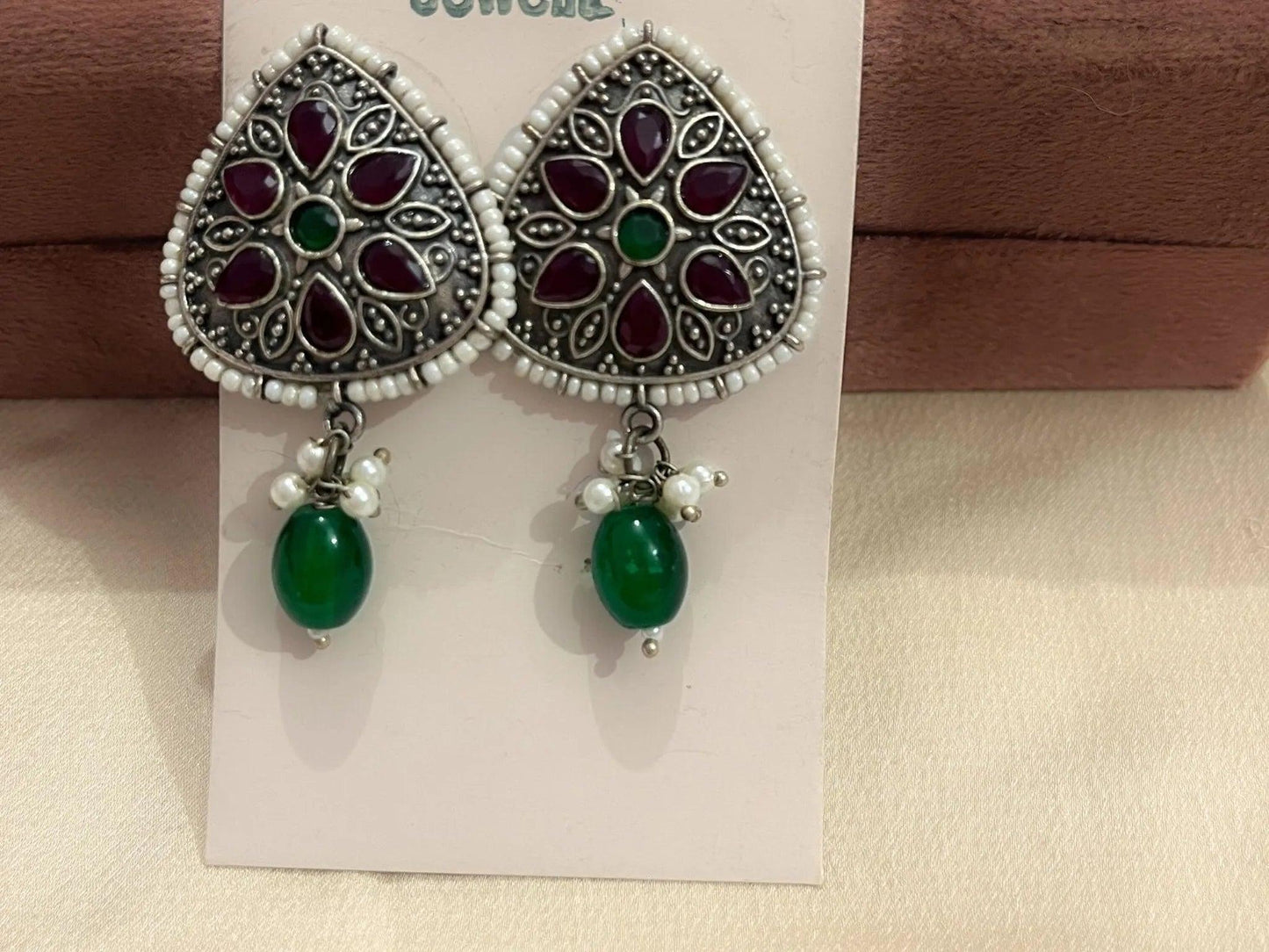 Oxidized Earring 10027 - Jewelit