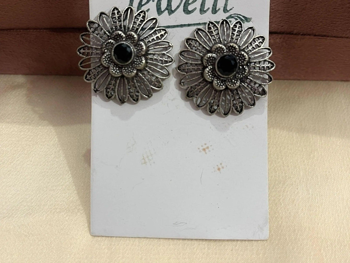 Oxidized Earring 10044