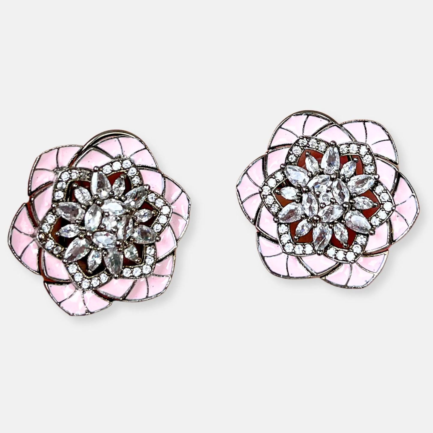 Cubic Zirconia Earrings-10040