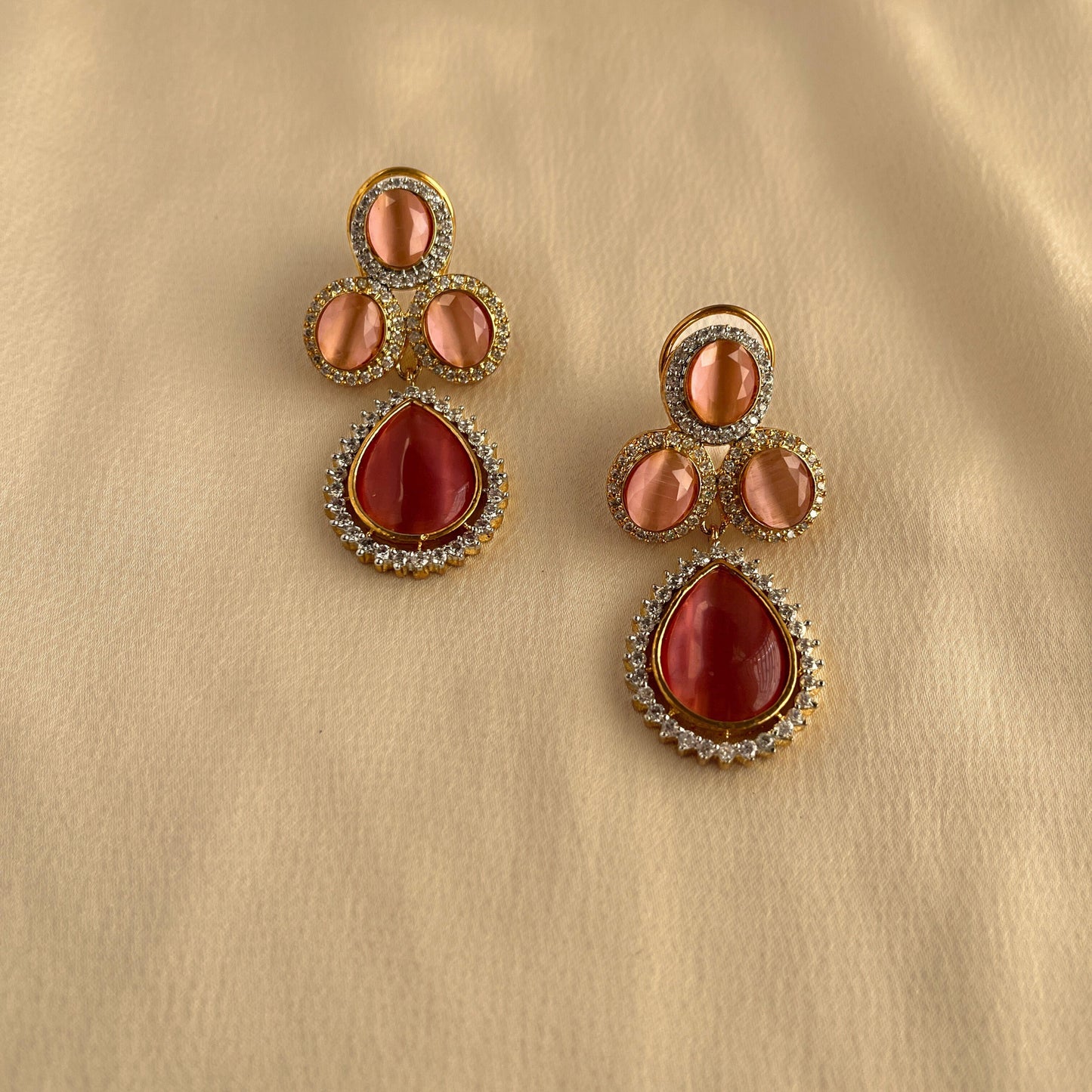 Kundan Stud Earring-10005 - Jewelit