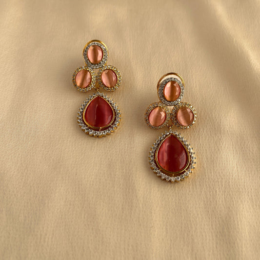 Kundan Stud Earring-10005 - Jewelit