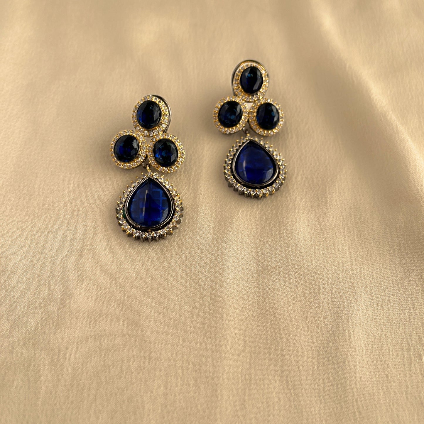 Kundan Stud Earring-10005 - Jewelit