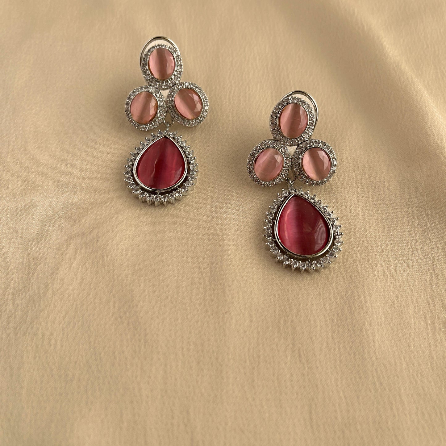 Kundan Stud Earring-10005 - Jewelit