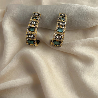 Cubic Zirconia Earrings-10017 - Jewelit