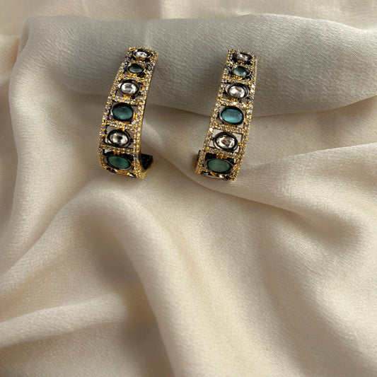 Cubic Zirconia Earrings-10017 - Jewelit