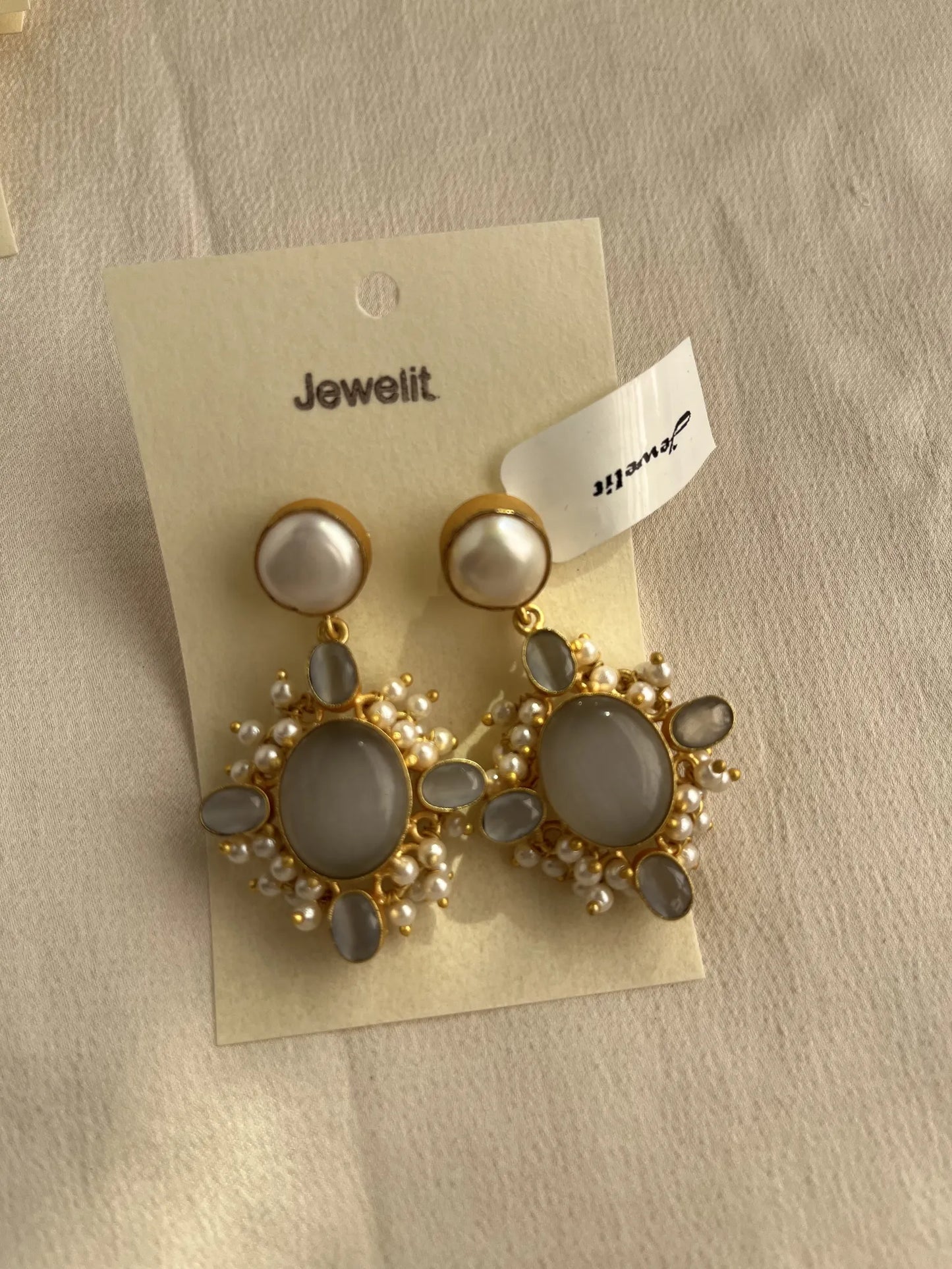 Gold Spirited 18K Plated Contemporary  Earrings  10080