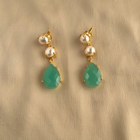 Tear Drop Earrings-10001 - Jewelit