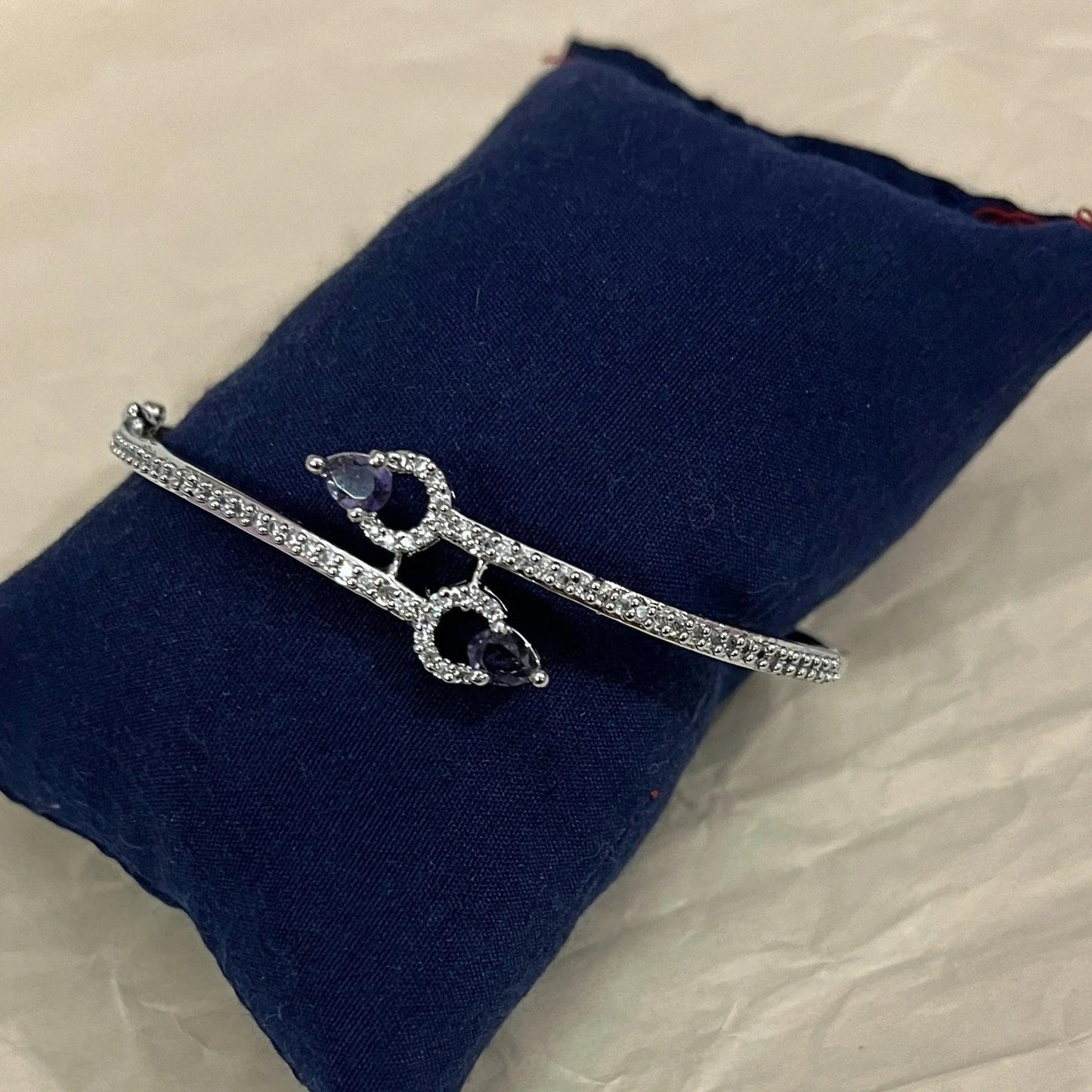 American Diamond Bracelet-10009 - Jewelit