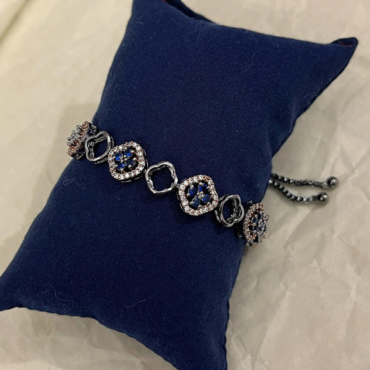 American Diamond Bracelet-10004 - Jewelit