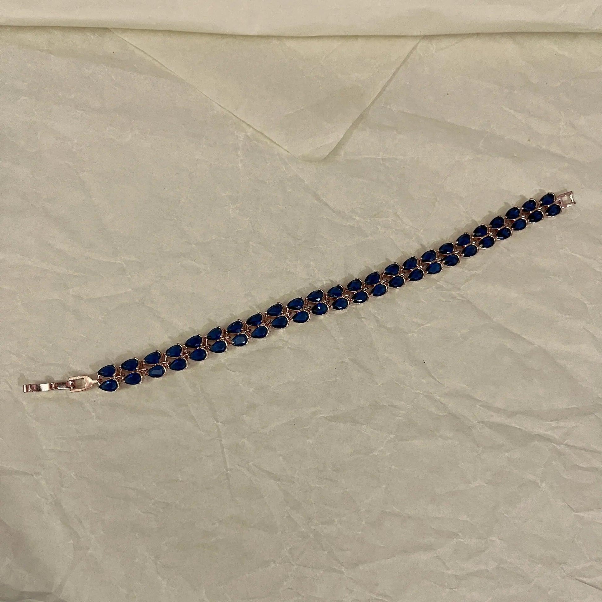 American Diamond Bracelet-10019 - Jewelit
