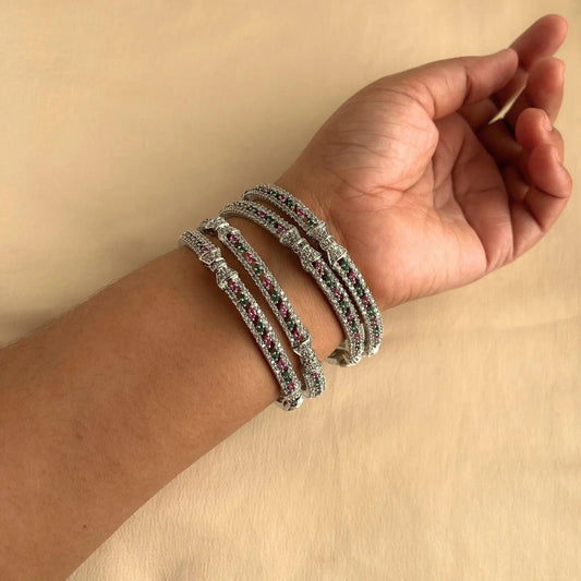 Cubic Zirconia Bangles 10020
