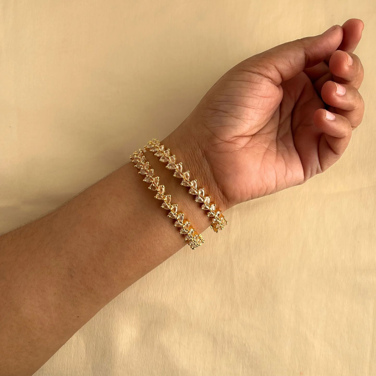Cubic Zirconia Bangles 10030