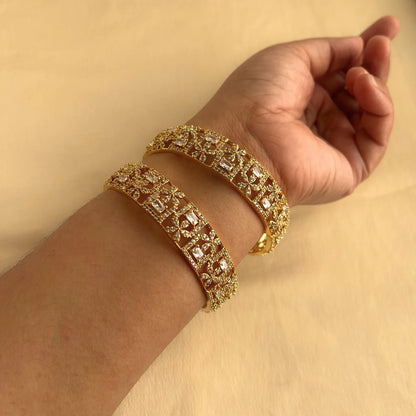Cubic Zirconia Bangles 10032