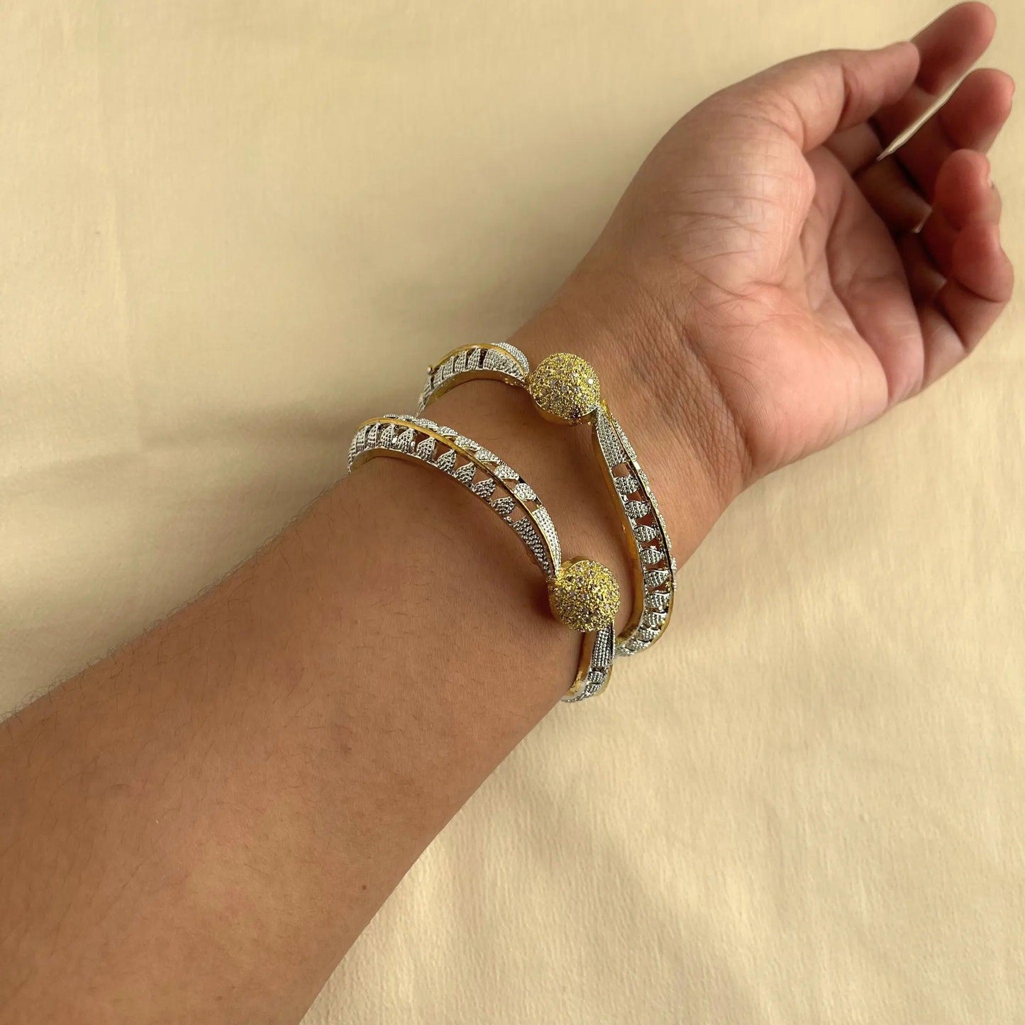 Cubic Zirconia Bangles 10013