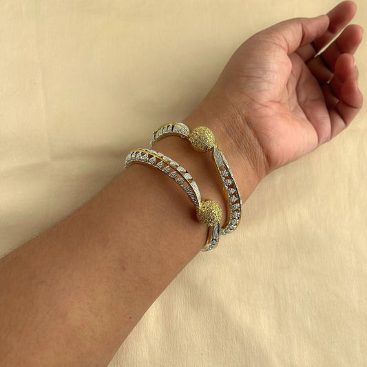 Cubic Zirconia Bangles 10013
