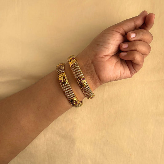 Cubic Zirconia Bangles 10034