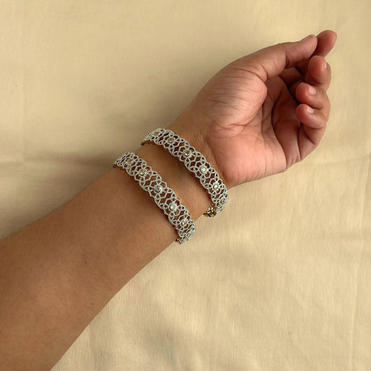 Cubic Zirconia Bangles 10014