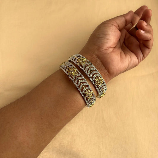 Cubic Zirconia Bangles 10037