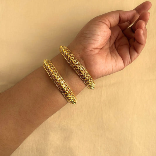 Cubic Zirconia Bangles 10036
