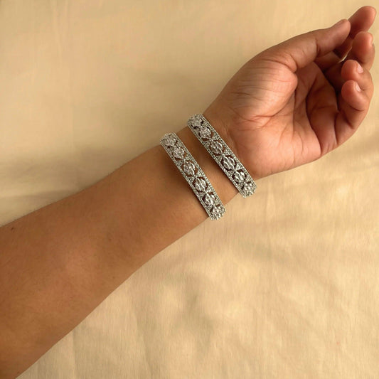 Cubic Zirconia Bangles 10004