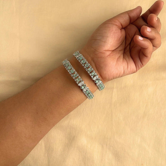 Cubic Zirconia Bangles 10009