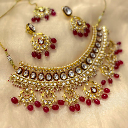 Kundan Necklace Set 1053 - Jewelit