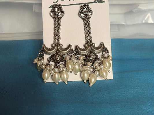 Oxidized Earring 10017 - Jewelit