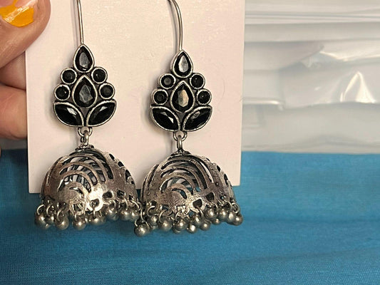 Oxidized Earring 10010 - Jewelit