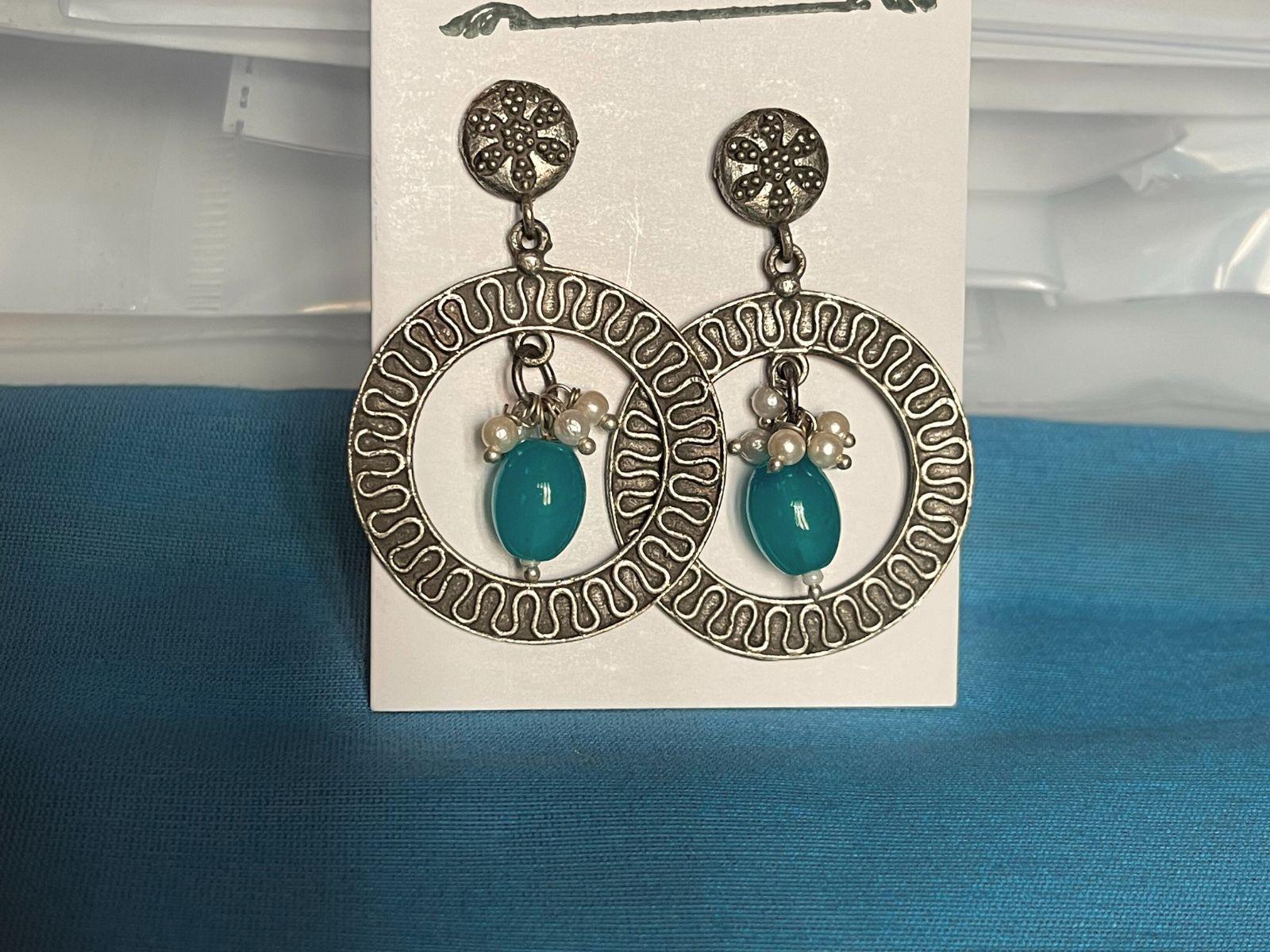 Oxidized Earring 10019 - Jewelit