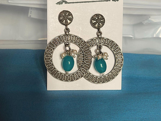 Oxidized Earring 10019 - Jewelit