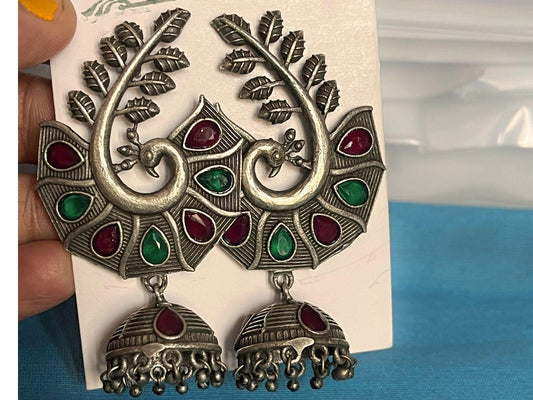 Oxidized Earring 10022 - Jewelit