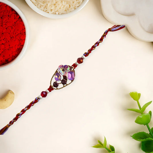 Designer 3D American Diamond Rakhi