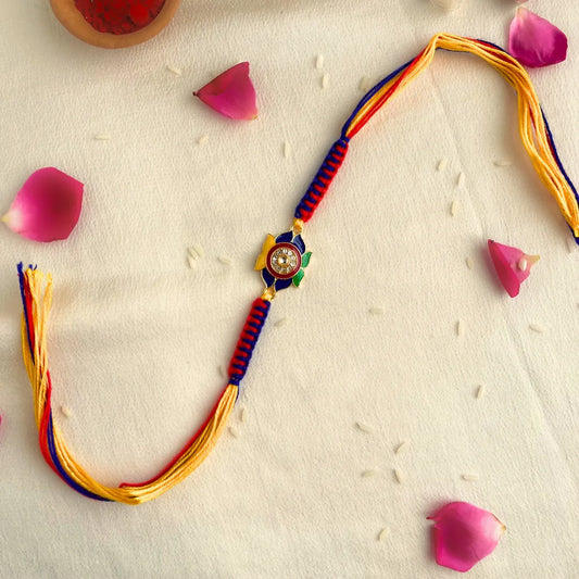 Knot Meenakari Mauli Rakhi
