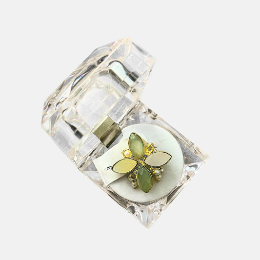 18K Gold Plated Contemporary Cocktail Ring 10008