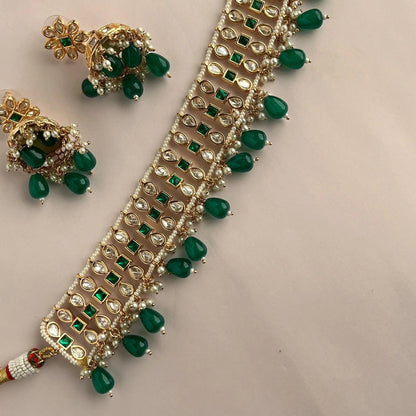 Kundan Necklace Set 1027 - Jewelit