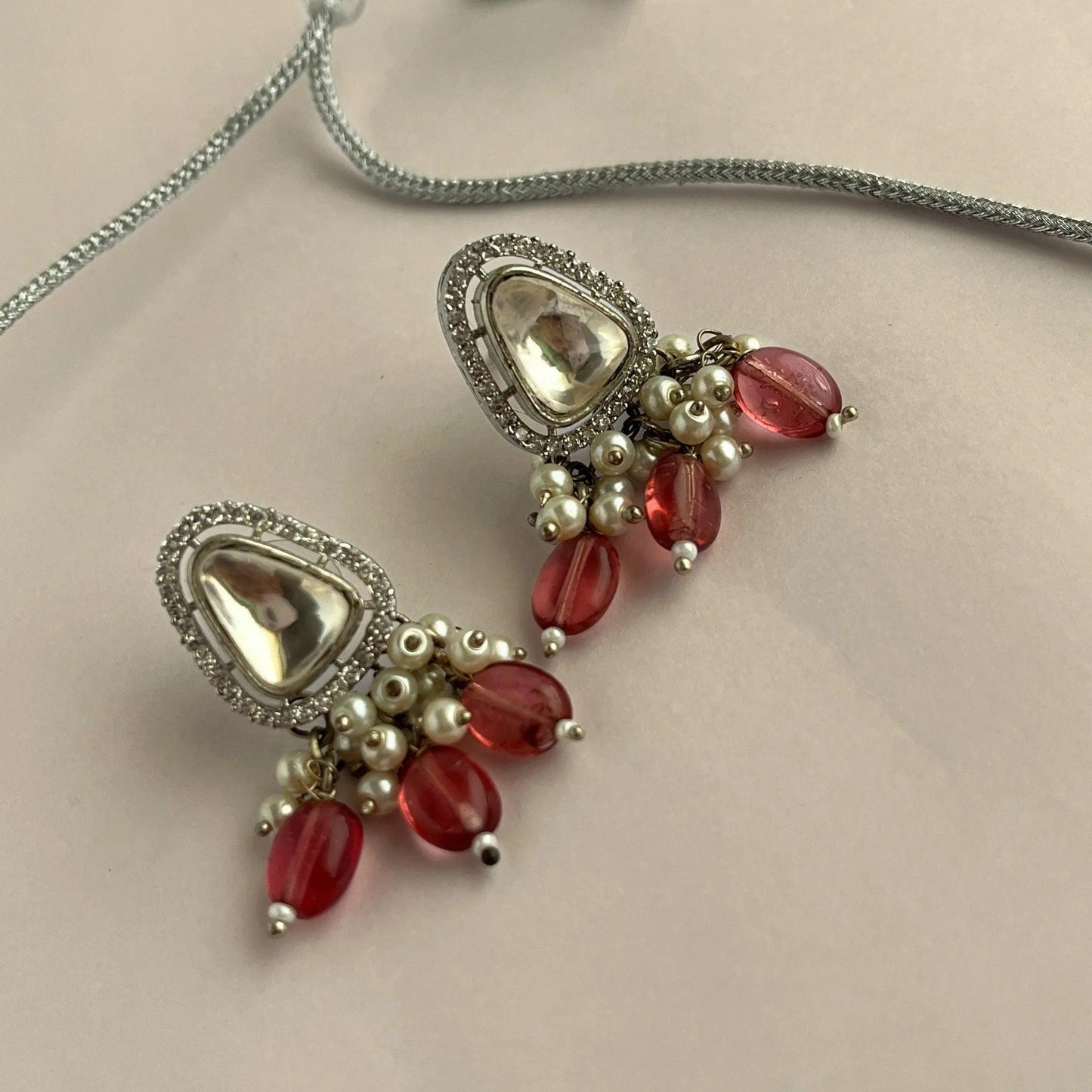 Kundan Necklace Set 1051 - Jewelit