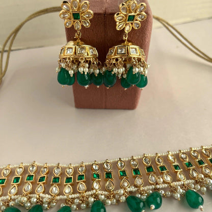 Kundan Necklace Set 1027 - Jewelit