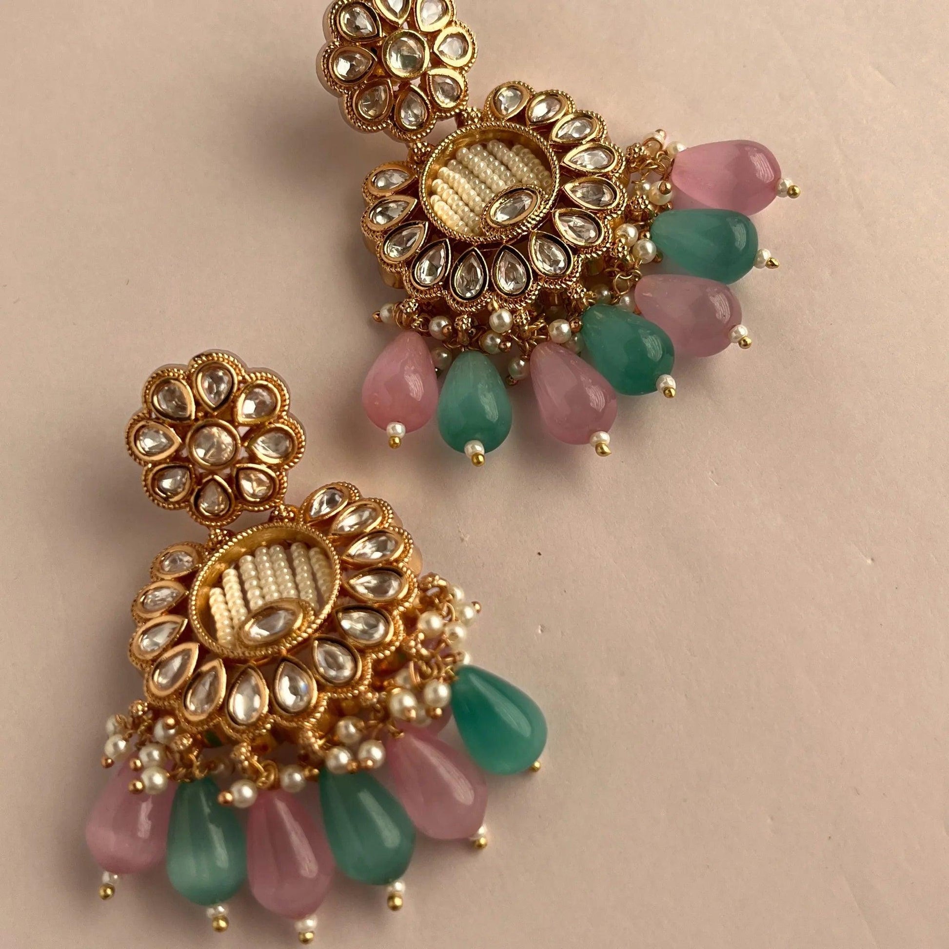 Kundan Necklace Set 1034 - Jewelit