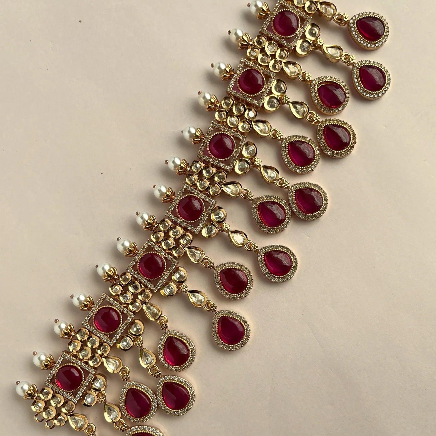 Kundan Necklace Set 1030 - Jewelit