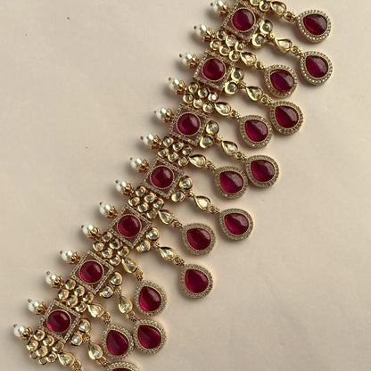 Kundan Necklace Set 1030 - Jewelit