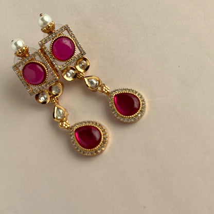 Kundan Necklace Set 1030 - Jewelit